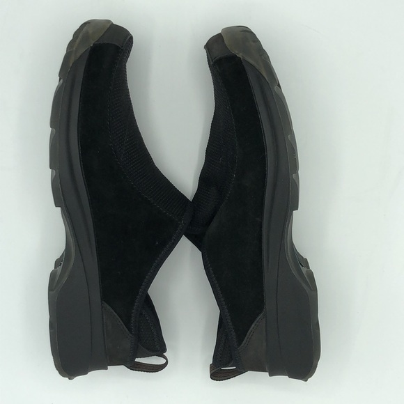 Clarks Leather Black Flat Loafer Size 7 1/2 - Picture 3 of 15